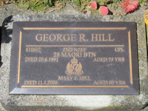 corporal george rapana hill 810602