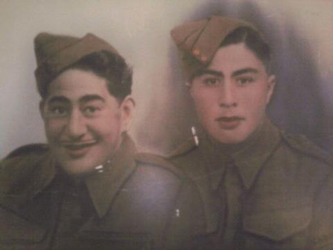 William Maui and Dick Ngoungou