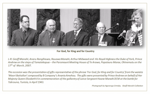 "For God, For King and For Country" - 17 March 2007