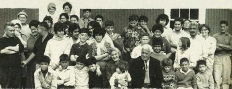 Mr & Mrs Tamepo with relatives