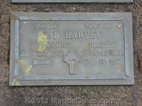 Major Henri Douglas HARVEY 39804