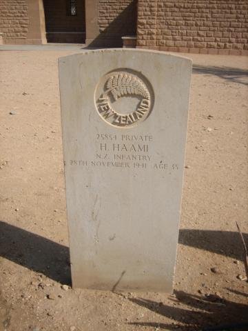 Hetana Haami's (Seddon) grave