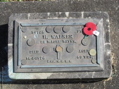 Private Harry Hihi Te Ironui WALKER 39726