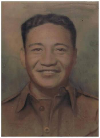 Private Harry Hihi Te Ironui Walker 39726 