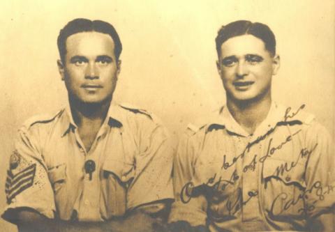 Percival Francis and Brother Mita Francis
