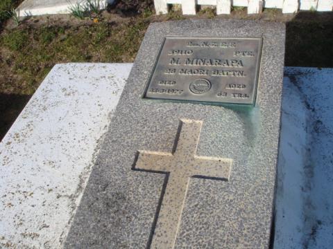 Grave of M Minarapa 39110 