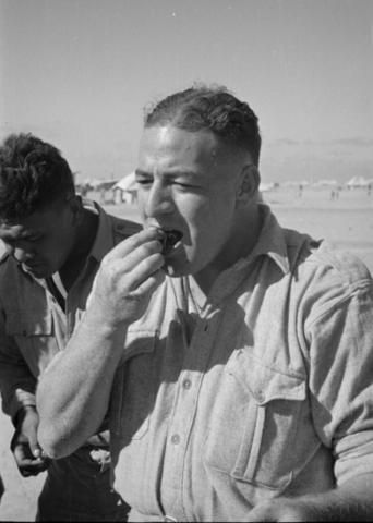 Hangi Potatoes For Maori Soldier