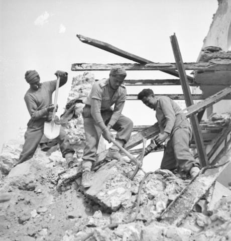 Cleaning Up The Dock Yards Of Tripoli