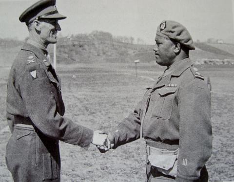 Lt. Col. Peta Awatere MC Gets A DSO..