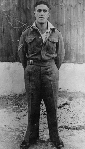 Moetu McGregor in uniform