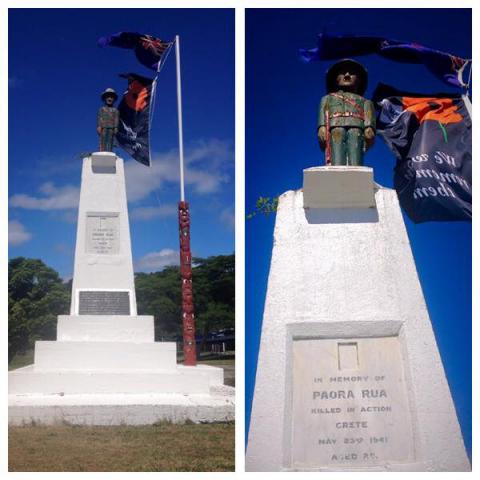 Memorial to Paora Rua