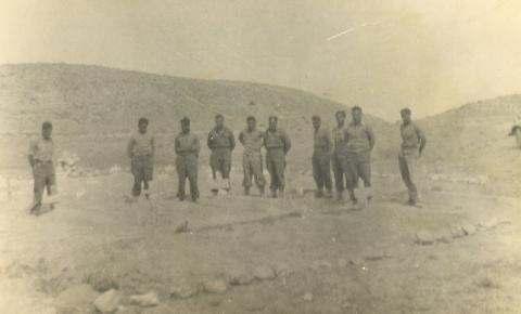 Graveside at Point 209
