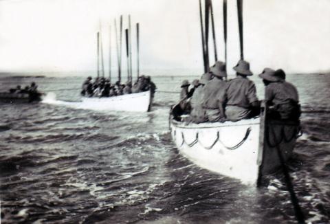 Days after New Years 1942..boat drills