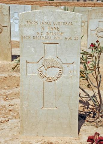Norman Tane's grave