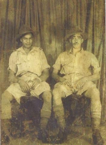 Private Te Naawe Tupe & J Nohokau