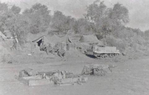 Maori Battalion Carriers..Resting