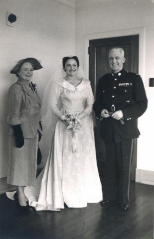 A daughter's wedding day