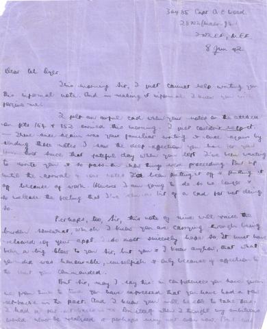 Ace Wood letter, 8 June 1942