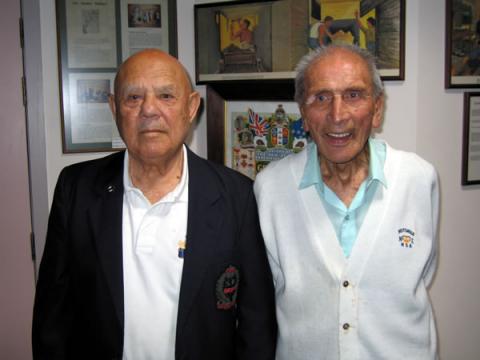 Arthur Midwood and Ruben Pene