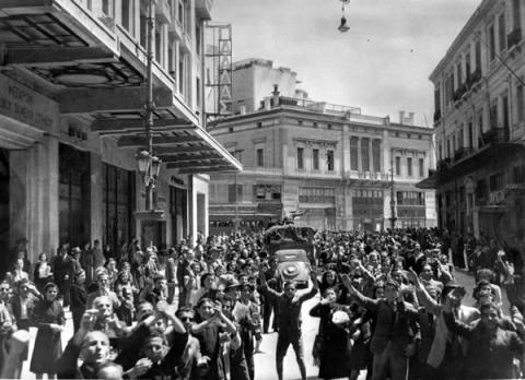 NZ Division arrives in Athens, 1941