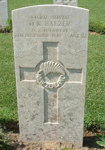 Oswald Balzer's grave