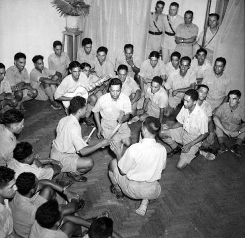Battalion choir in Cairo
