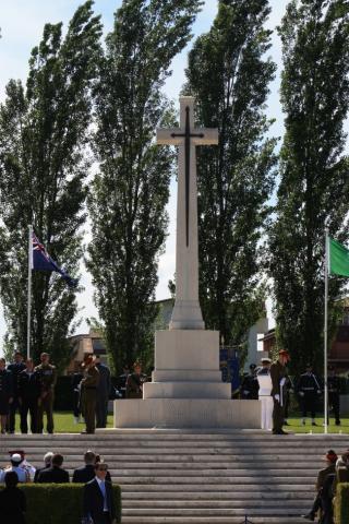 Catafalque party, Cassino commemorations