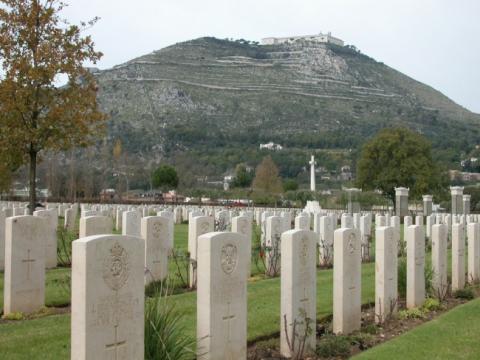 Commonwealth War Graves Cemetery at Cassino