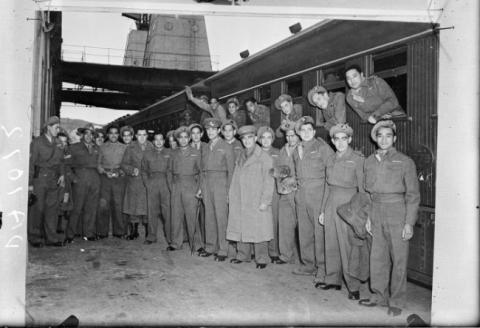 Hawea furlough draft, 1945