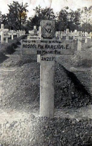 Grave of Ernest Karena