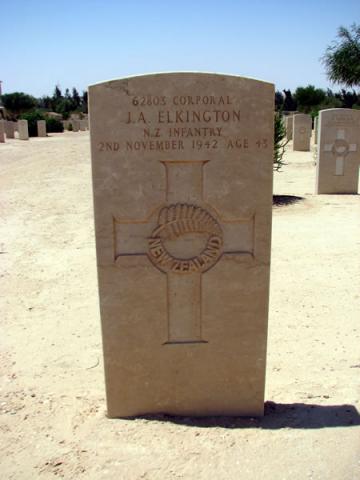 John Arthur Elkington's grave
