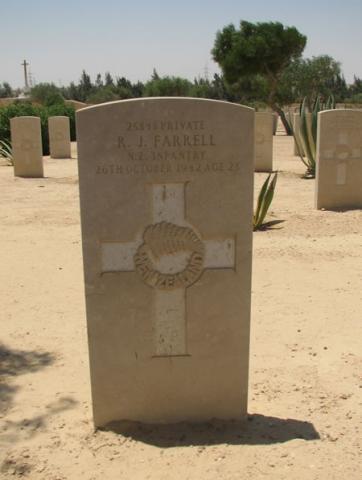Robert John Farrell's grave