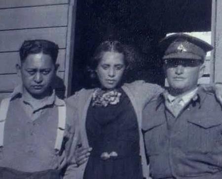 George & Mihihara Ngata with Wi Reedy