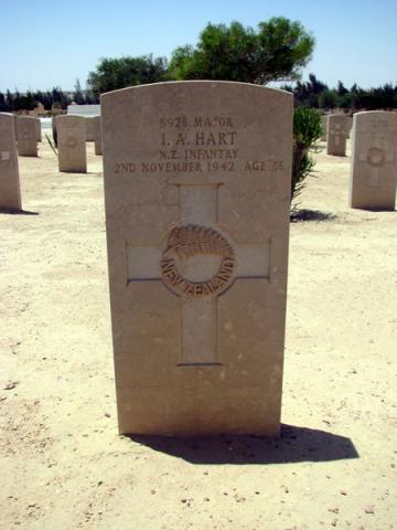 Irvine Alfred Hart's grave