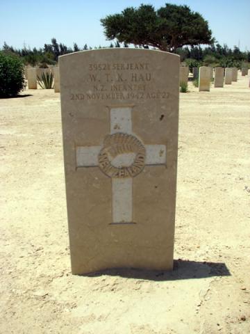 Wi Te Kowha Hau's grave