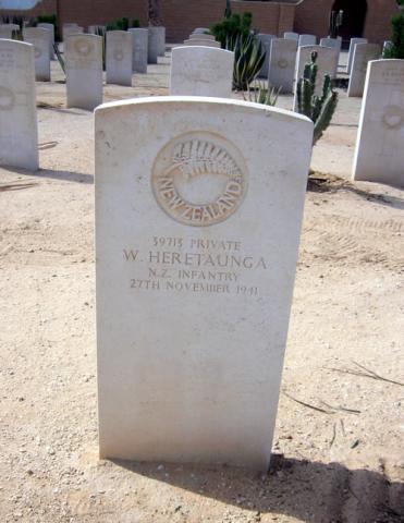 Witariana Heretaunga's grave