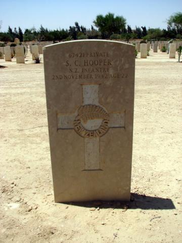 Stanley Charles Hooper's grave