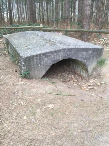 Shelter at Tyne Cot