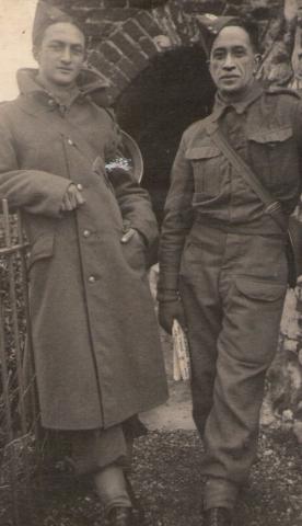 Archie and B Coy Comrade