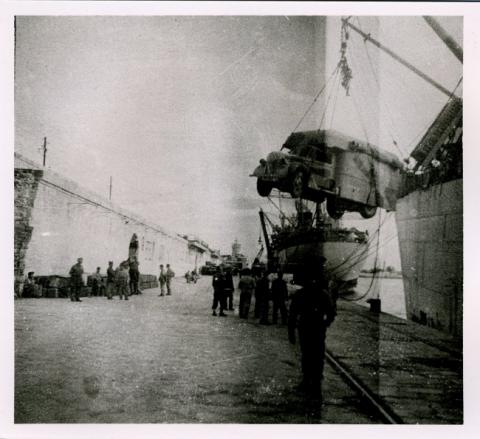 Te Rau Aroha disembarking