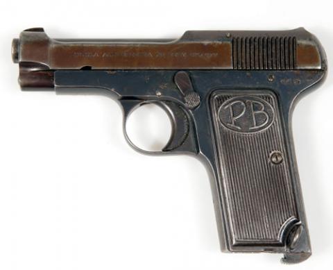 Italian pistol, a war souvenir