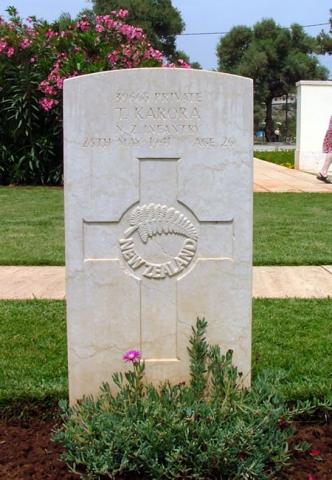 Terea Karora's grave
