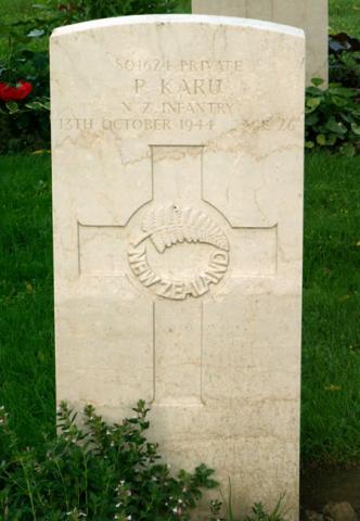 Peter Karu's grave