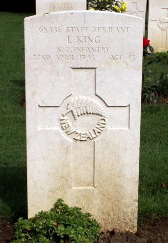 Louis King's grave