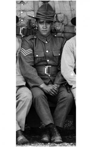 Major Rangi Logan, D Company