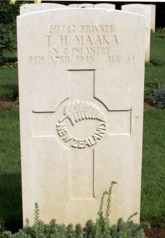 Turanga Hohepa Maaka's grave