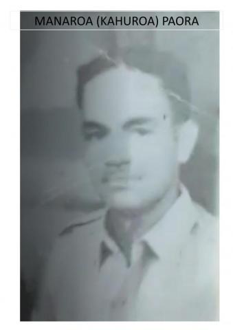 Manaroa Paora