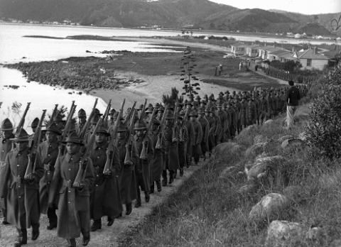 Nga Puhi off to war, Waitangi , Bay of Islands