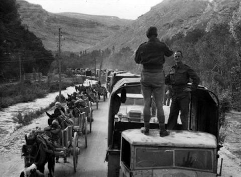 On road from Damascus to Beirut