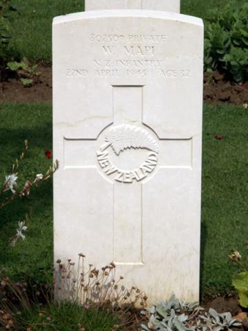 William Mapi's grave